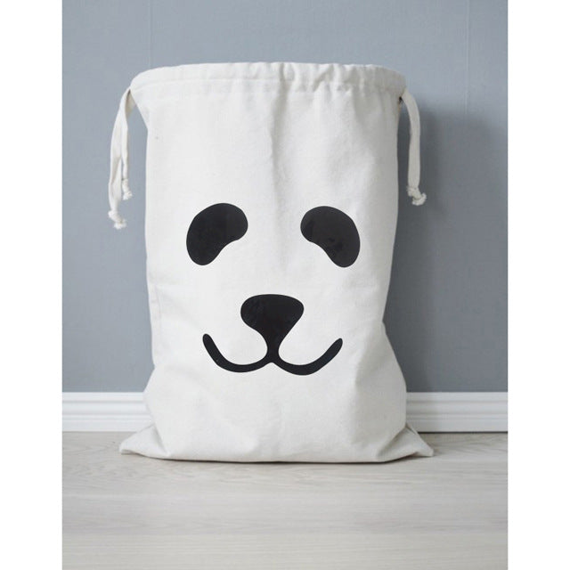 Storage bag with cute panda motif Kalsten