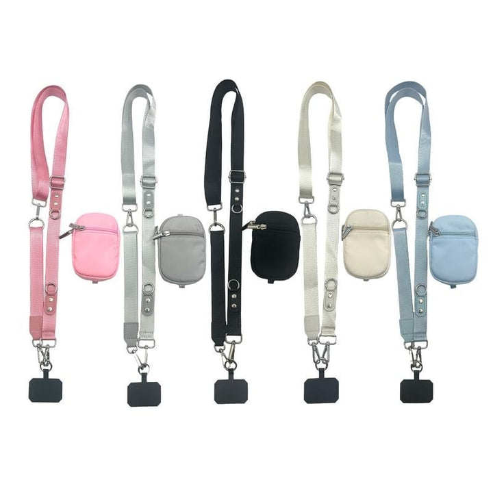 Kalsten | Adjustable Phone Lanyard Crossbody Strap with Wallet