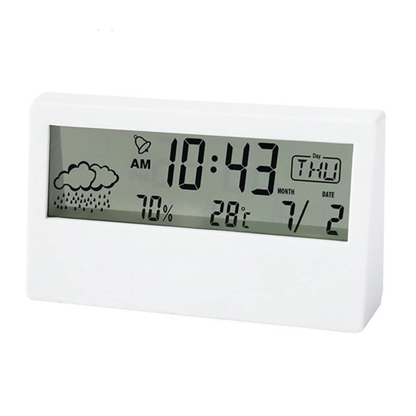 Minimalist digital clock