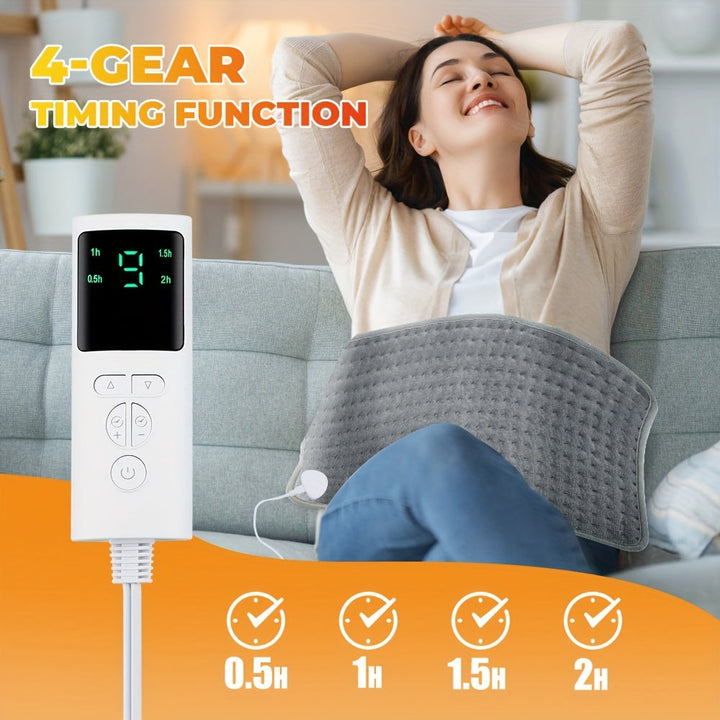 Heated Flannel Electric Throw with Timer