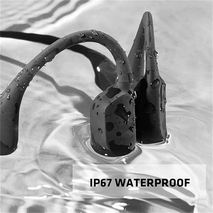 Kalsten | New waterproof bone conduction headphones stereo Bluetooth