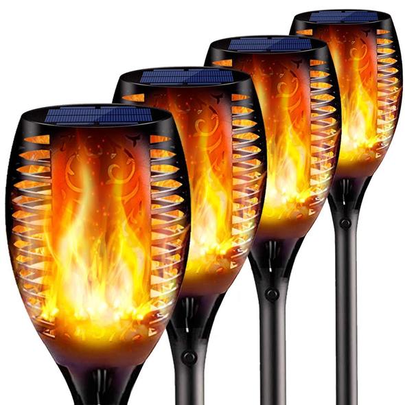 Solar Flame Flickering Lamp Torch | Kalsten