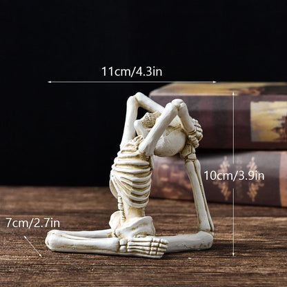 BowLift | Halloween Figurine – Resin Ornament in Vintage White or Black