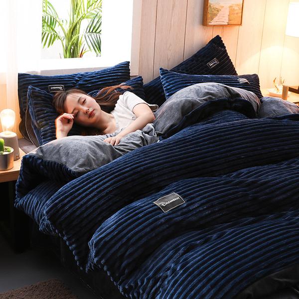 Kalsten | Thickened Corduroy Velvet Bedding Set