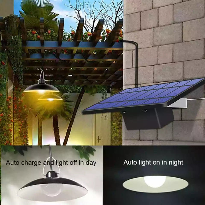 SolarDuo LED Lamp Set on Solar Energy with Remote Control | Kalsten