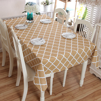 Modern Geometric Table Cover