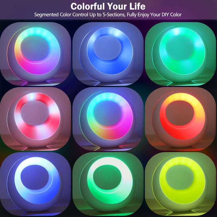 Creative Touch Small Night Lamp RGB Color Changing Remote Control Desk Lamp | Kalsten