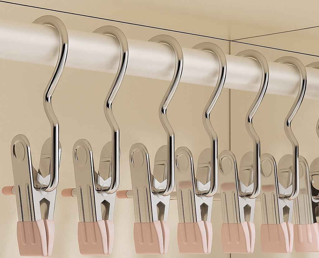 FlexiClip — Rustproof gentle hold for flawless laundry, anytime and anywhere | Kalsten