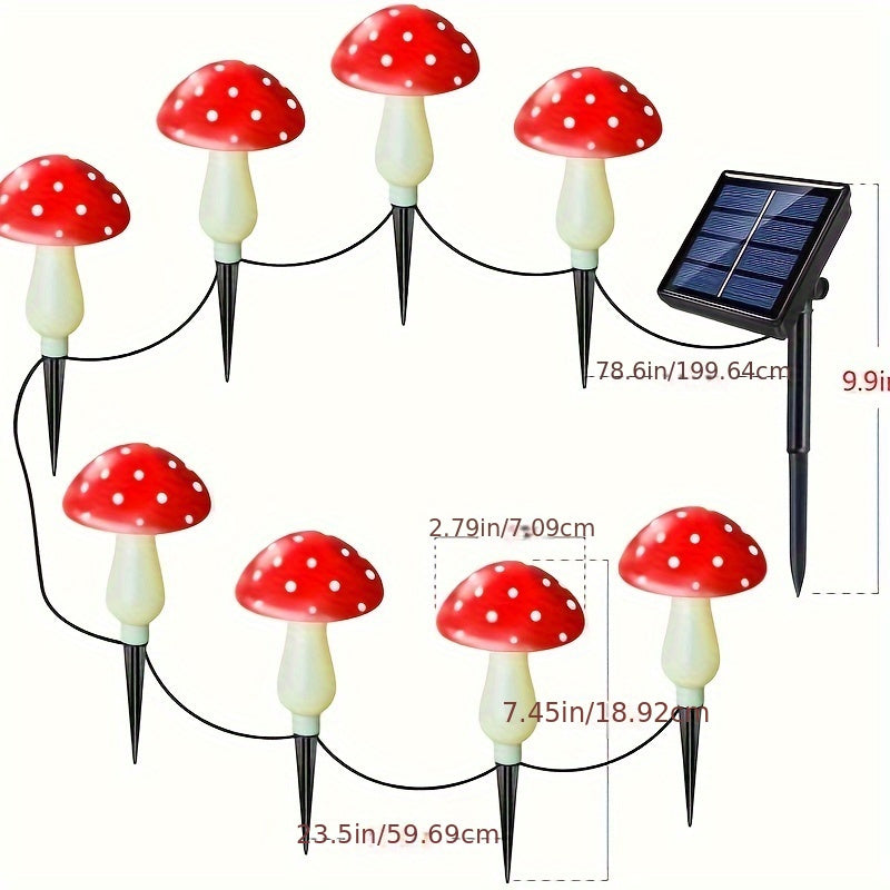 SolarGlow Lamp - Energy-saving Garden Lighting with 8 Modes | Kalsten