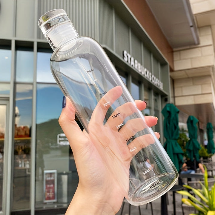 Water bottle with time markers 500/700 ml | Kalsten