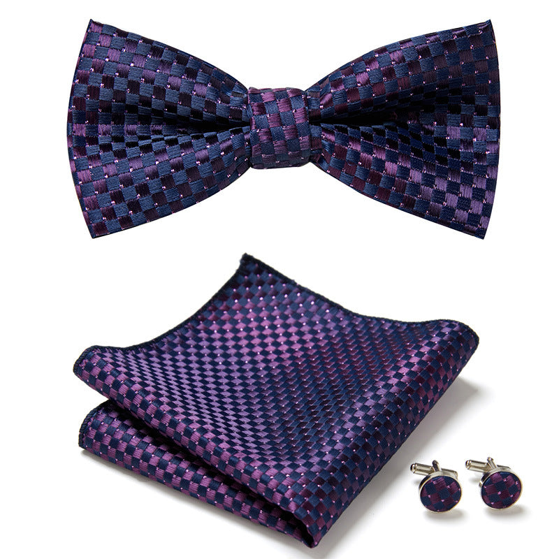 Three-piece set with stylish bow ties Kalsten