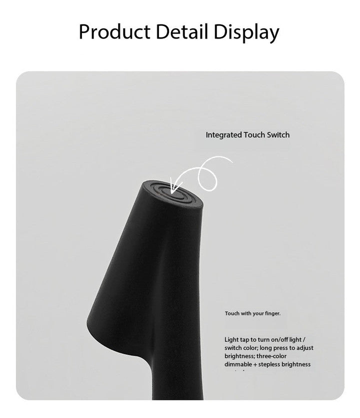 Gao Fushuai Rechargeable Table Lamp Bedside Advanced Lamp Creative Decorative Night Light Desktop Atmosphere Lamp | Kalsten