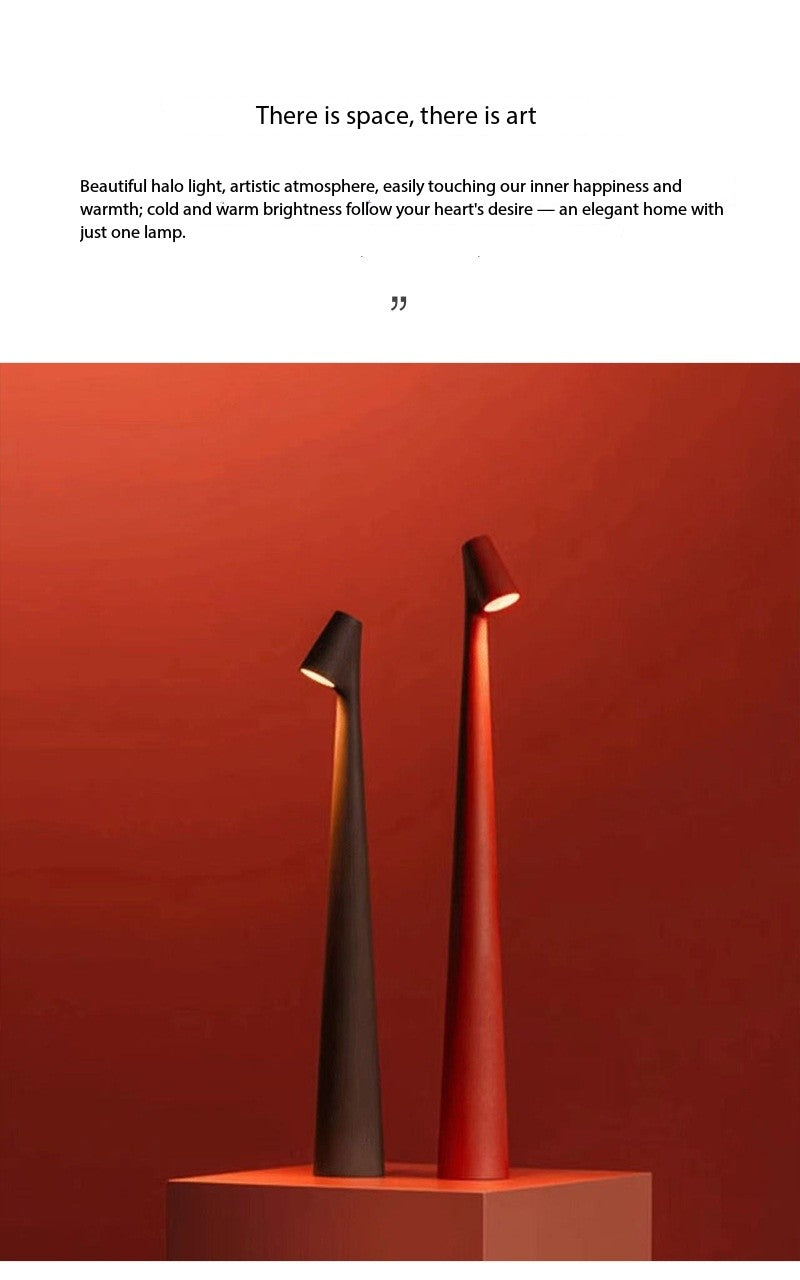 Gao Fushuai Rechargeable Table Lamp Bedside Advanced Lamp Creative Decorative Night Light Desktop Atmosphere Lamp | Kalsten