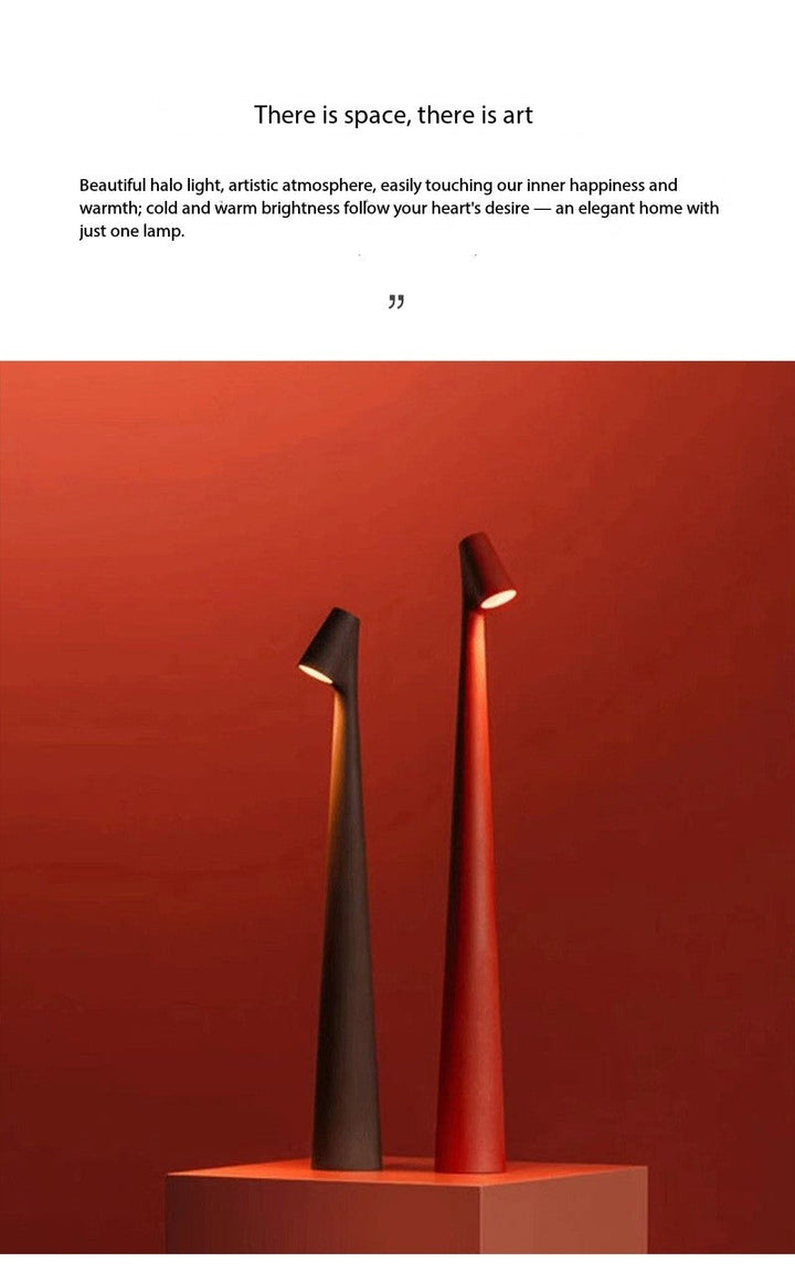 Gao Fushuai Rechargeable Table Lamp Bedside Advanced Lamp Creative Decorative Night Light Desktop Atmosphere Lamp | Kalsten