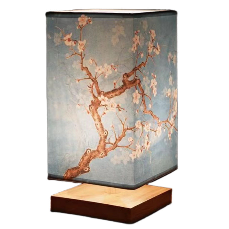 Chinese Style Retro Creative Nightlight Bedroom Warm Bedside Internet-popular New Chinese Style Wood Decorative Table Lamp | Kalsten