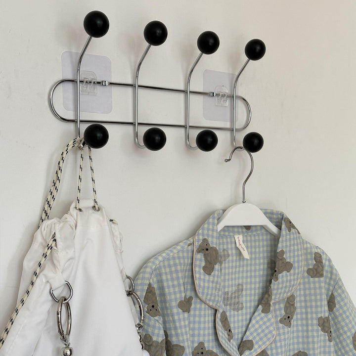 Wall Traceless Hook Traceless Nail Iron Decorative Storage Coat Hook Fitting Room