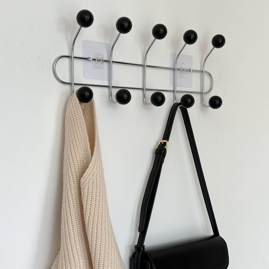 Wall Traceless Hook Traceless Nail Iron Decorative Storage Coat Hook Fitting Room