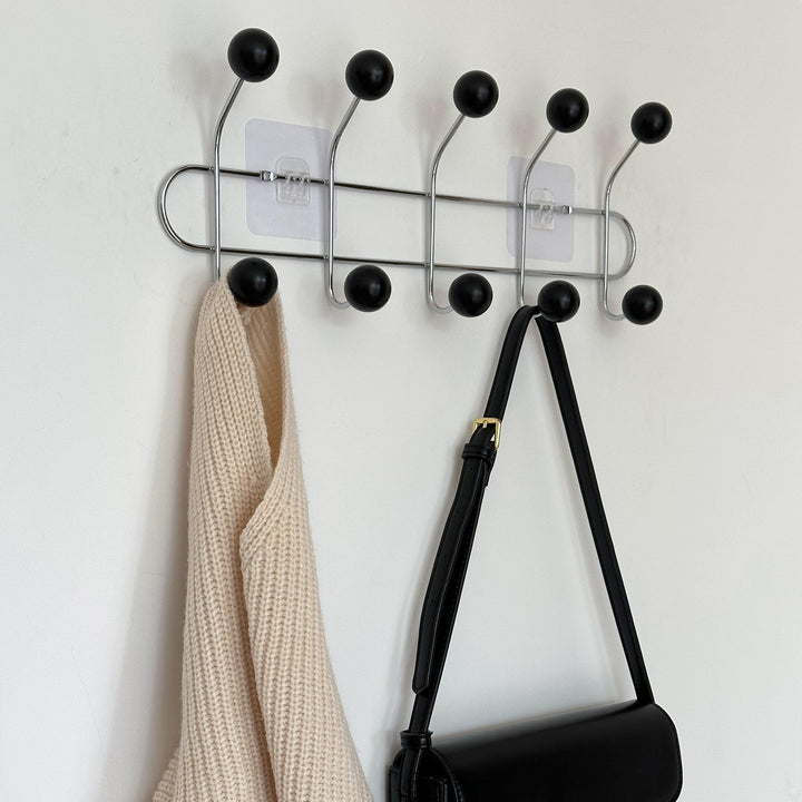 Wall Traceless Hook Traceless Nail Iron Decorative Storage Coat Hook Fitting Room