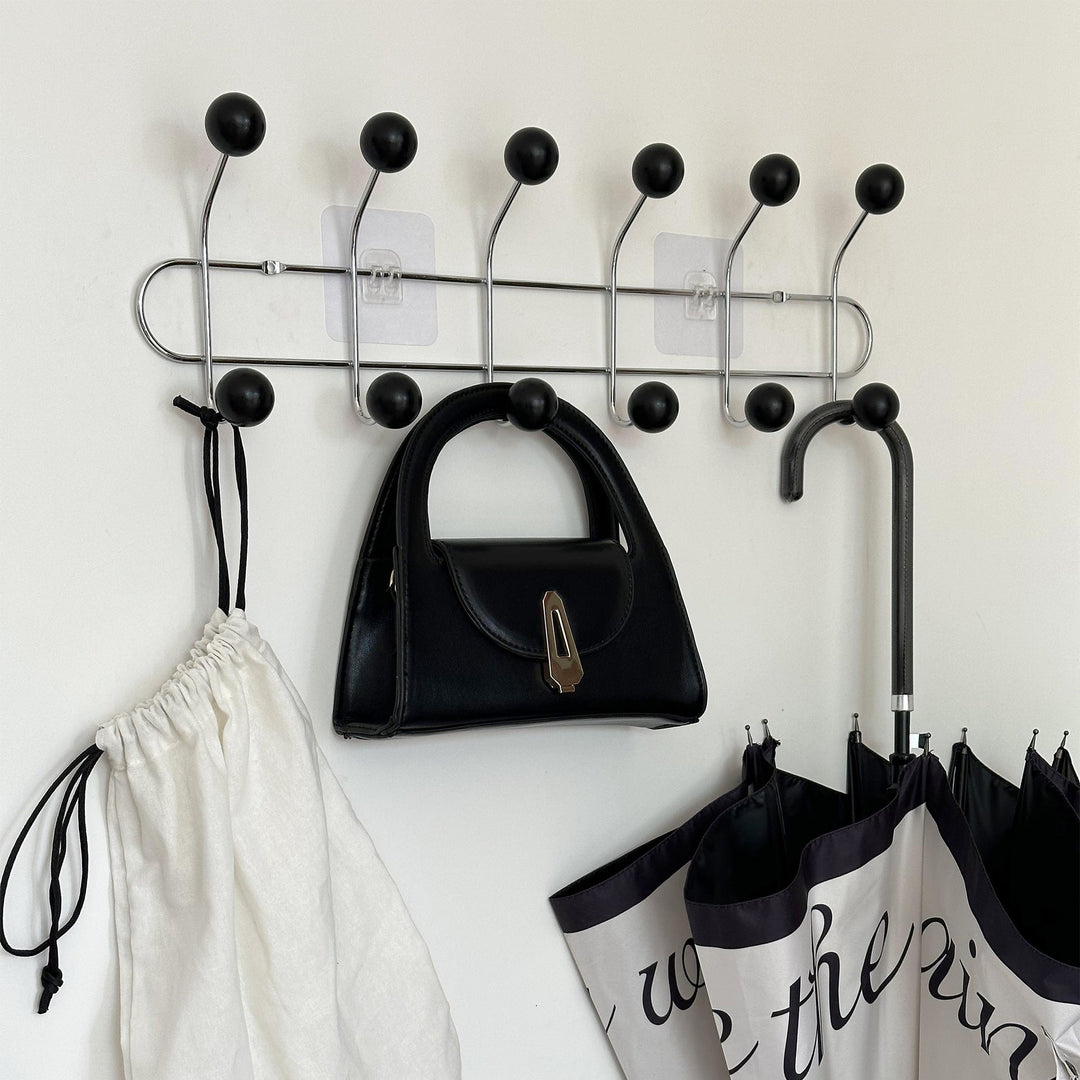 Wall Traceless Hook Traceless Nail Iron Decorative Storage Coat Hook Fitting Room