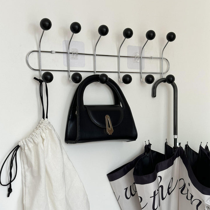 Wall Traceless Hook Traceless Nail Iron Decorative Storage Coat Hook Fitting Room