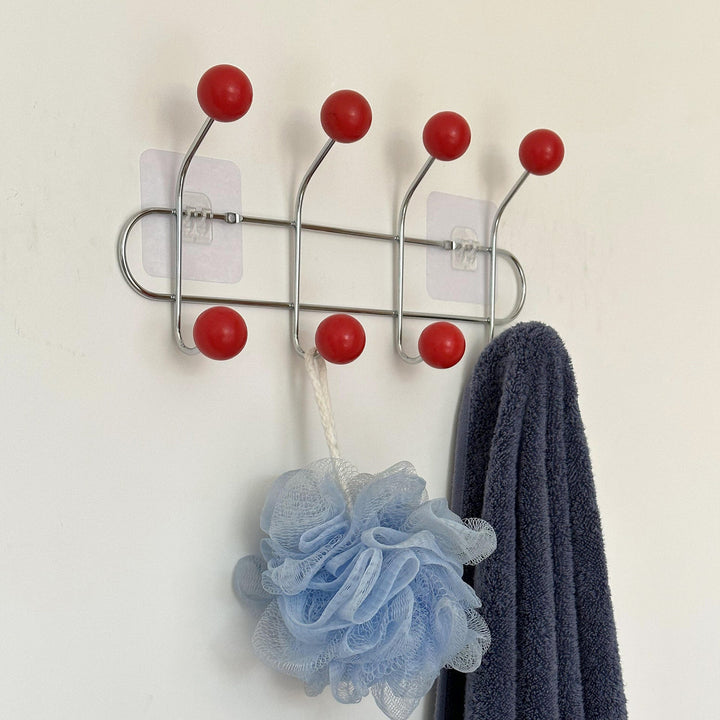 Wall Traceless Hook Traceless Nail Iron Decorative Storage Coat Hook Fitting Room