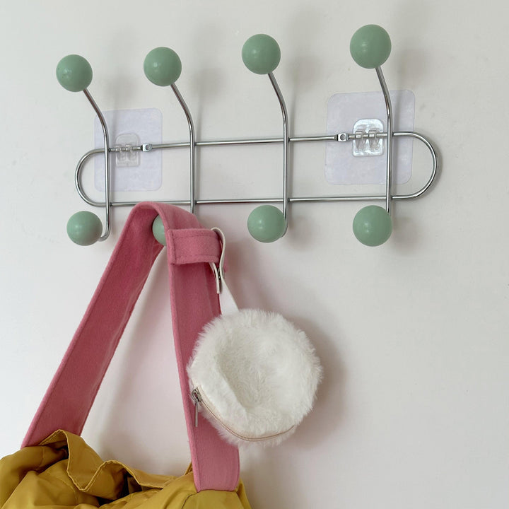 Wall Traceless Hook Traceless Nail Iron Decorative Storage Coat Hook Fitting Room