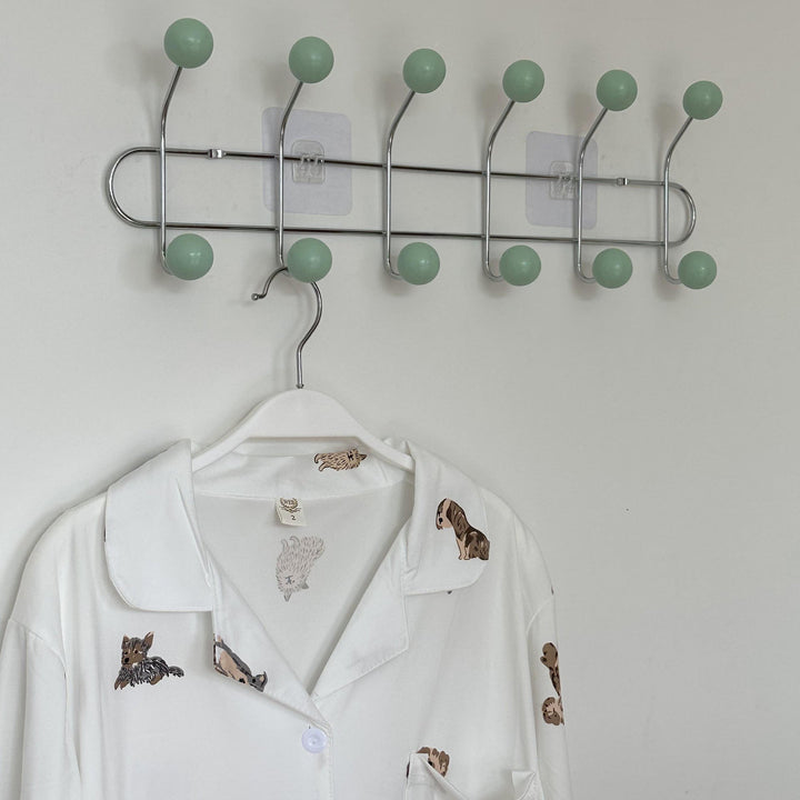 Wall Traceless Hook Traceless Nail Iron Decorative Storage Coat Hook Fitting Room