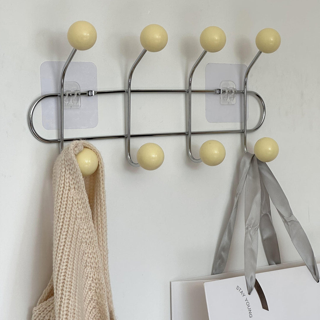 Wall Traceless Hook Traceless Nail Iron Decorative Storage Coat Hook Fitting Room