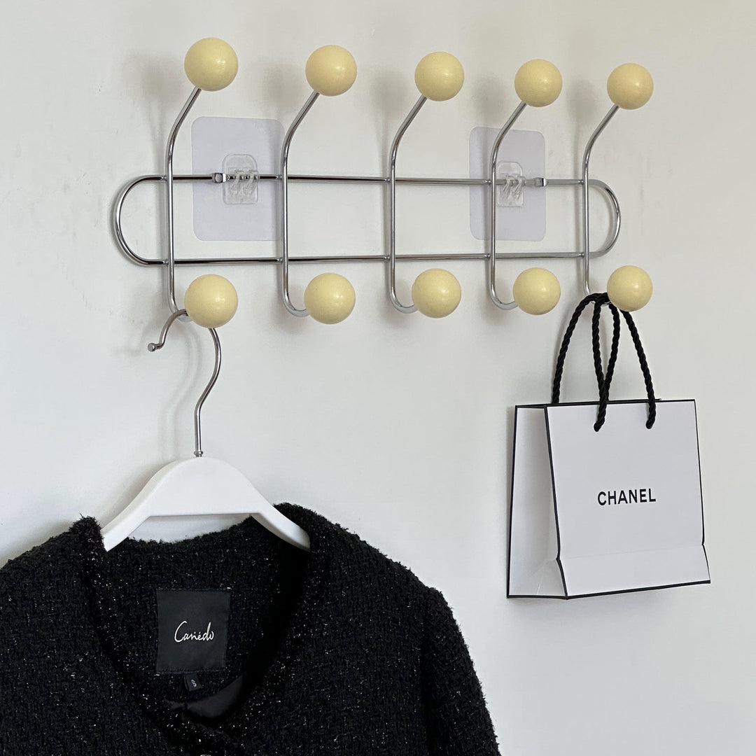 Wall Traceless Hook Traceless Nail Iron Decorative Storage Coat Hook Fitting Room