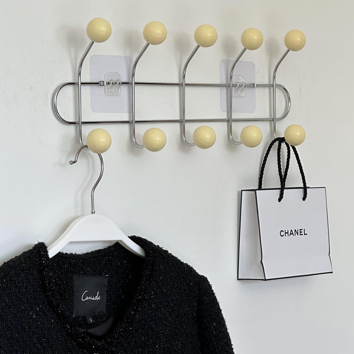 Wall Traceless Hook Traceless Nail Iron Decorative Storage Coat Hook Fitting Room
