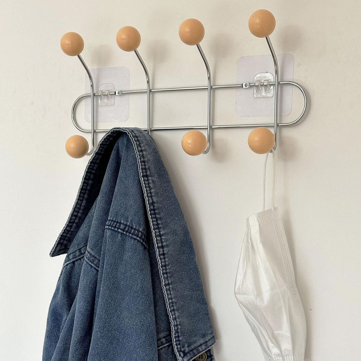 Wall Traceless Hook Traceless Nail Iron Decorative Storage Coat Hook Fitting Room