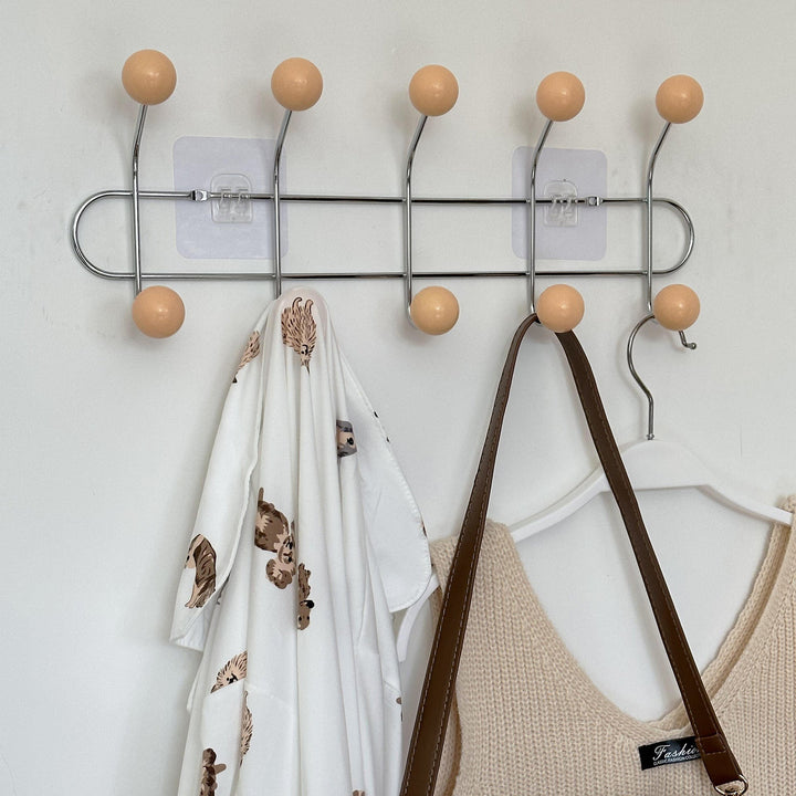 Wall Traceless Hook Traceless Nail Iron Decorative Storage Coat Hook Fitting Room