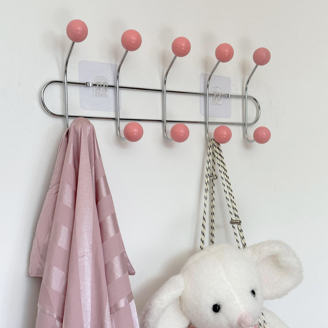 Wall Traceless Hook Traceless Nail Iron Decorative Storage Coat Hook Fitting Room