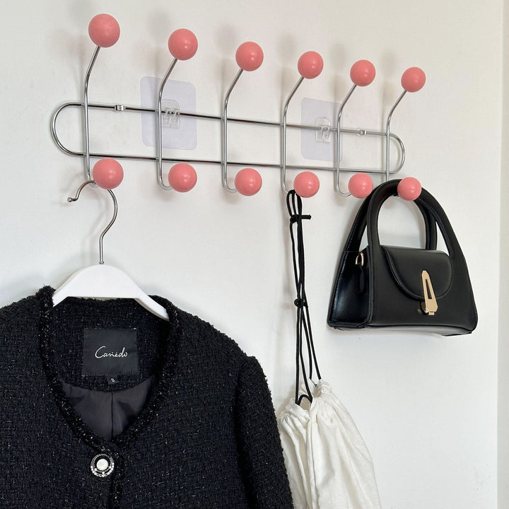 Wall Traceless Hook Traceless Nail Iron Decorative Storage Coat Hook Fitting Room