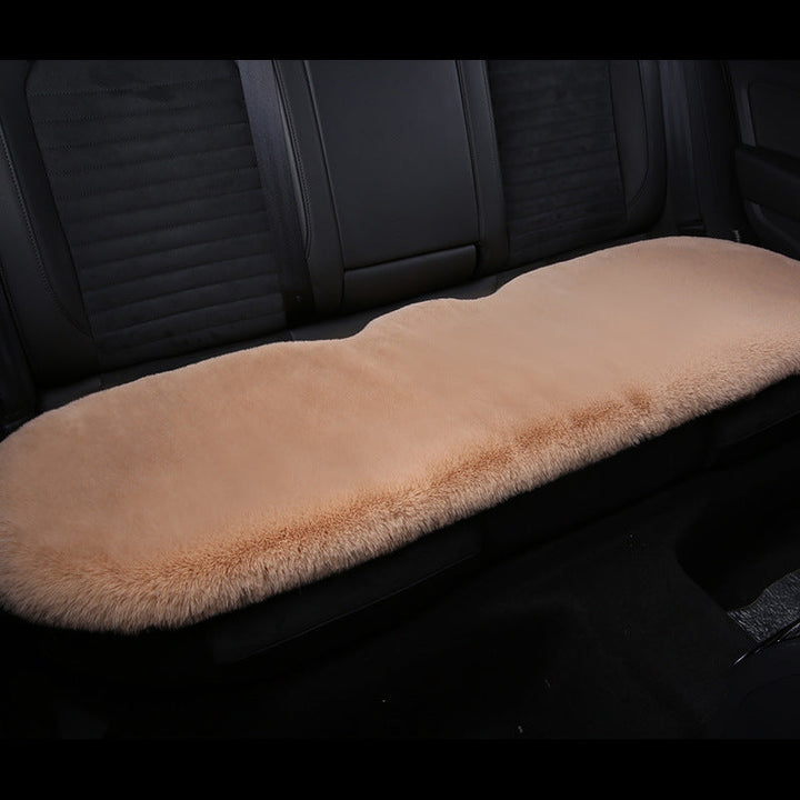 Kalsten 丨 Thickened Winter Short Rabbit Plush Car Seat Cushion without Backrest