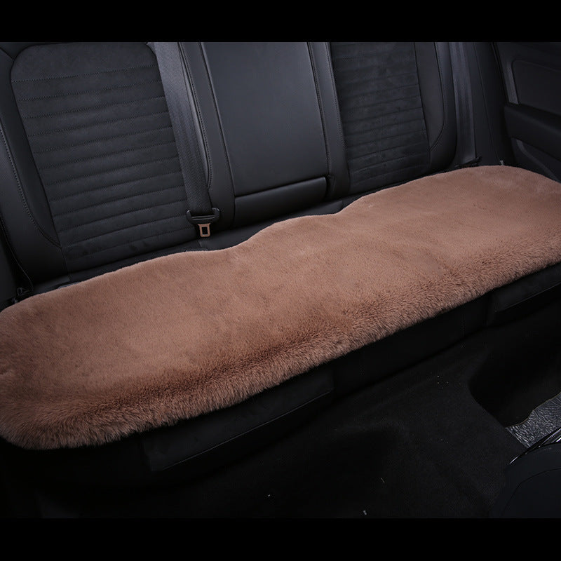 Kalsten 丨 Thickened Winter Short Rabbit Plush Car Seat Cushion without Backrest