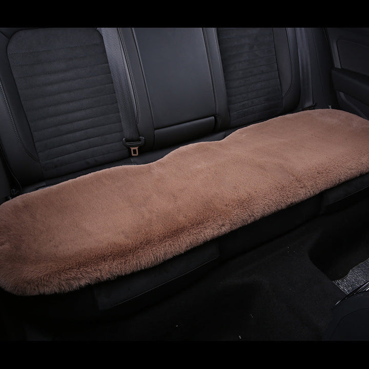 Kalsten 丨 Thickened Winter Short Rabbit Plush Car Seat Cushion without Backrest