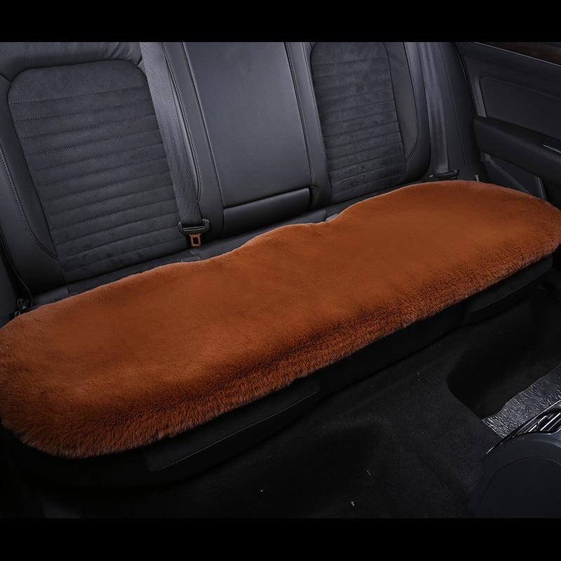 Kalsten 丨 Thickened Winter Short Rabbit Plush Car Seat Cushion without Backrest