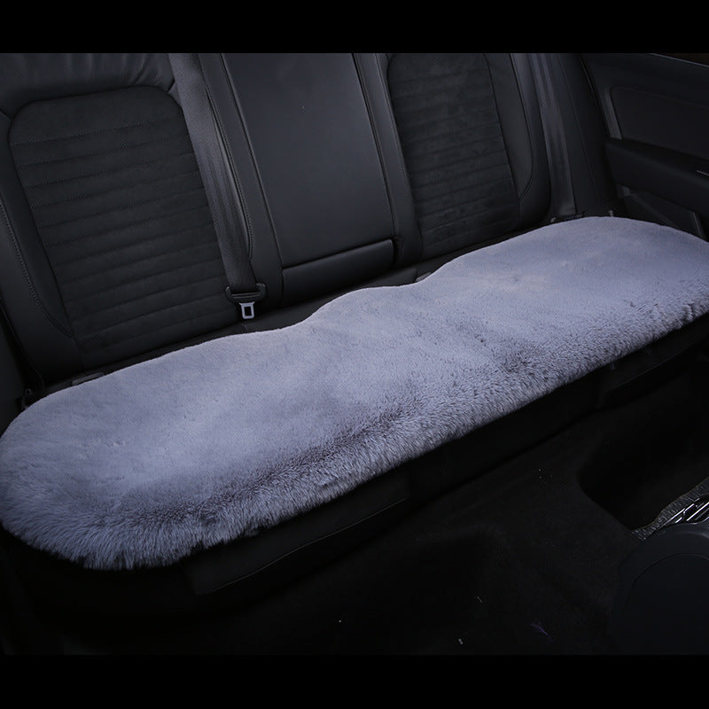 Kalsten 丨 Thickened Winter Short Rabbit Plush Car Seat Cushion without Backrest