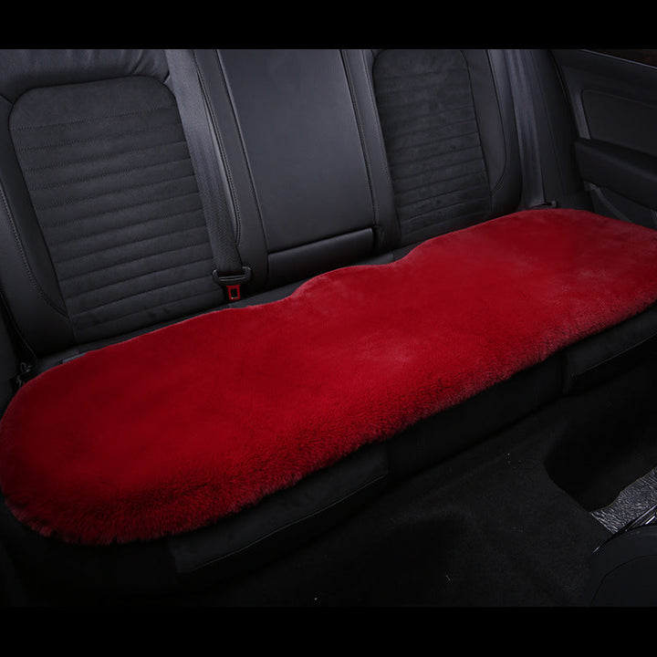 Kalsten 丨 Thickened Winter Short Rabbit Plush Car Seat Cushion without Backrest