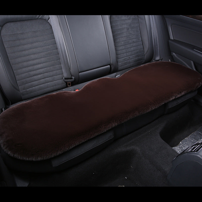 Kalsten 丨 Thickened Winter Short Rabbit Plush Car Seat Cushion without Backrest