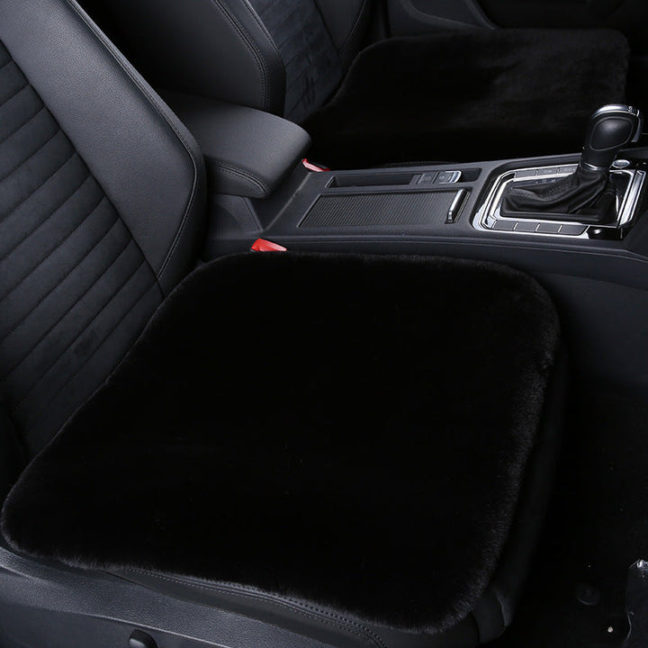 Kalsten 丨 Thickened Winter Short Rabbit Plush Car Seat Cushion without Backrest
