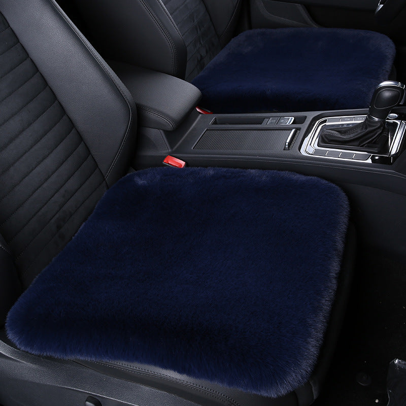 Kalsten 丨 Thickened Winter Short Rabbit Plush Car Seat Cushion without Backrest