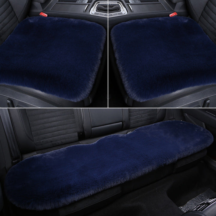 Kalsten 丨 Thickened Winter Short Rabbit Plush Car Seat Cushion without Backrest