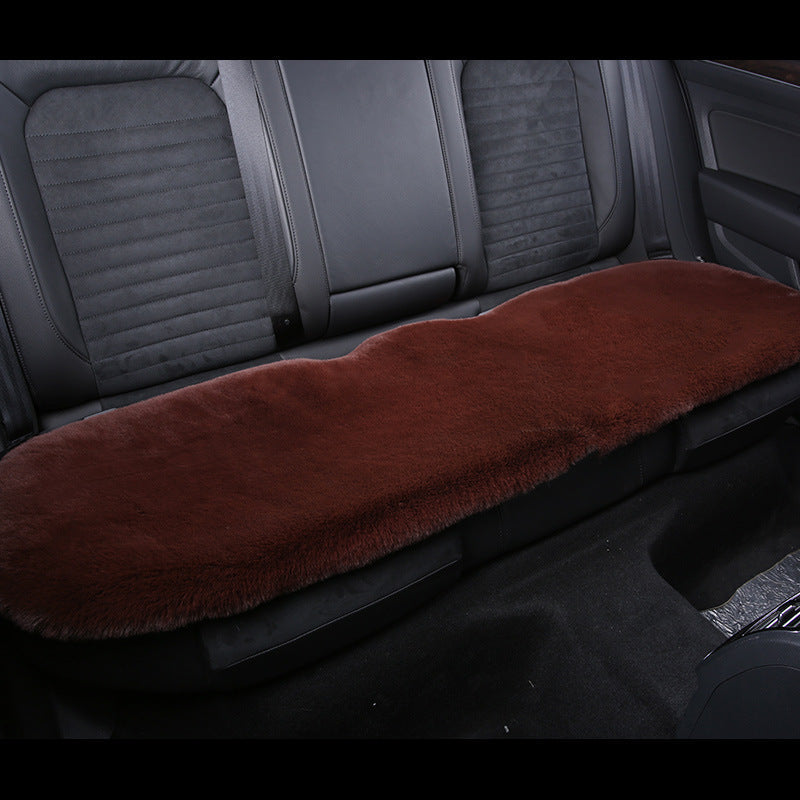 Kalsten 丨 Thickened Winter Short Rabbit Plush Car Seat Cushion without Backrest