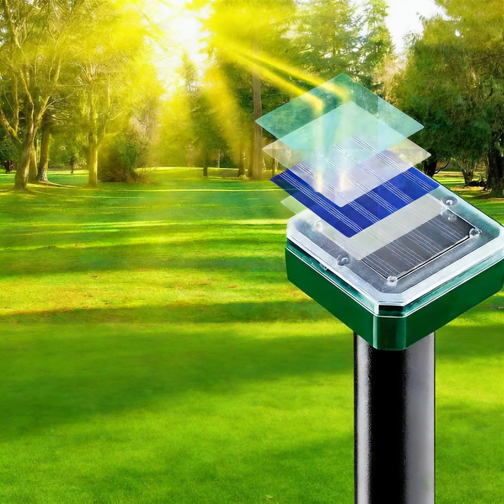 Kalsten | Solar Ultrasonic Rodent Repellent | Outdoor Waterproof Electronic Rat Repeller