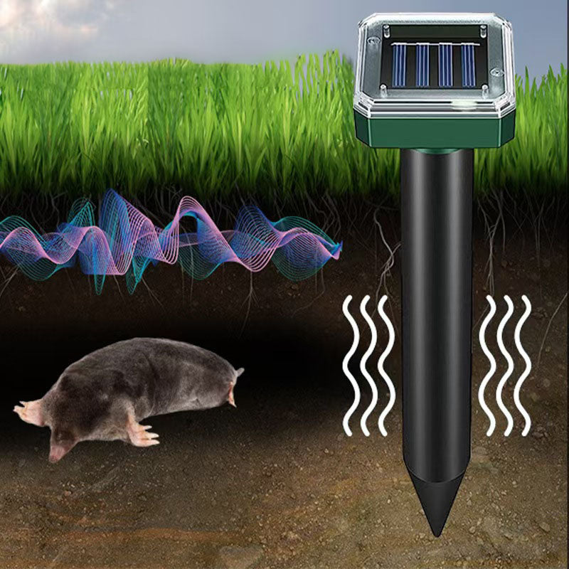 Kalsten | Solar Ultrasonic Rodent Repellent | Outdoor Waterproof Electronic Rat Repeller