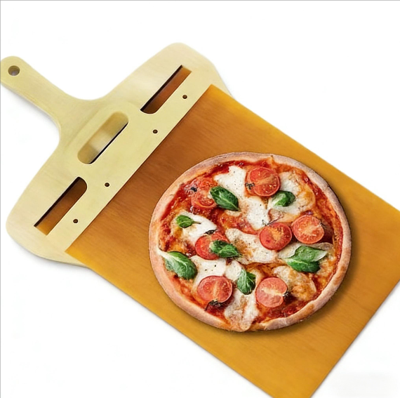 Kalsten | Foldable Solid Wood Sliding Pizza Spatula