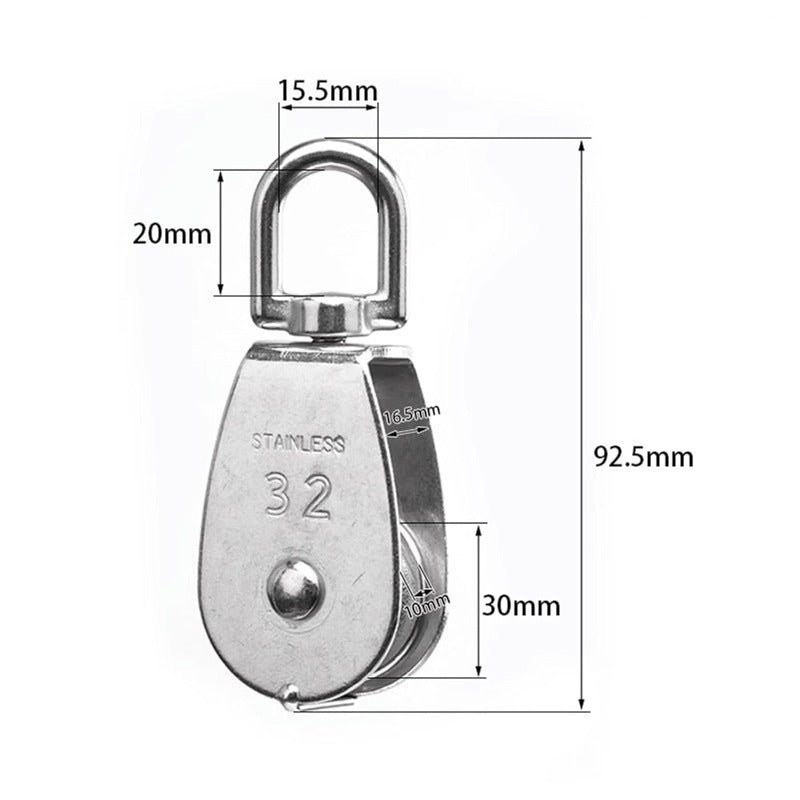 Skanto | Stainless Steel Swivel Wheel