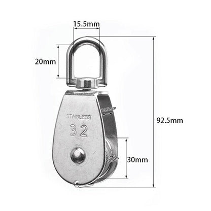 Skanto | Stainless Steel Swivel Wheel